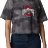 Columbia Women's Ohio State Buckeyes Gray Park Box Shirt -Columbia Sales Store unnamed file 3182
