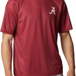 Columbia Men's Alabama Crimson Tide Crimson Terminal Tackle Shirt