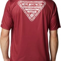 Columbia Men's Alabama Crimson Tide Crimson Terminal Tackle Shirt -Columbia Sales Store unnamed file 3189