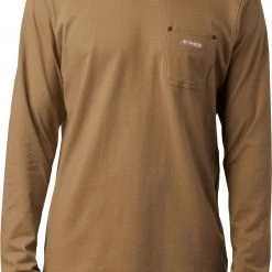 Columbia Men's PHG Roughtail Work Long Sleeve Pocket T-Shirt Hurricane