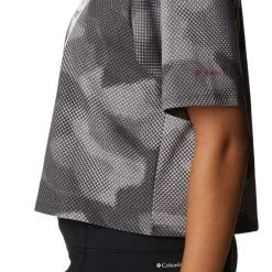 Columbia Women's Alabama Crimson Tide Grey Park Box Shirt -Columbia Sales Store unnamed file 3233