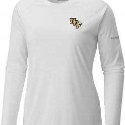Columbia Women's UCF Knights White Tidal Long Sleeve T-Shirt