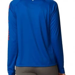 Columbia Women's Florida Gators Blue Tidal Long Sleeve T-Shirt -Columbia Sales Store unnamed file 3254