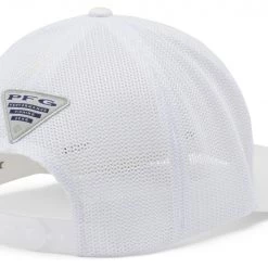 Columbia Men's LSU Tigers PFG Mesh Fitted White Hat -Columbia Sales Store unnamed file 3261