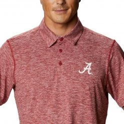 Columbia Men's Alabama Crimson Tide Crimson Tech Trail Polo 8 Columbia Men's Alabama Crimson Tide Crimson Tech Trail Polo -Columbia Sales Store unnamed file 3284