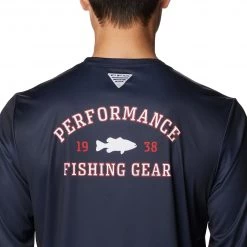Columbia Men's Terminal Tackle PFG University Long Sleeve Shirt Safari/metal Bass -Columbia Sales Store unnamed file 329