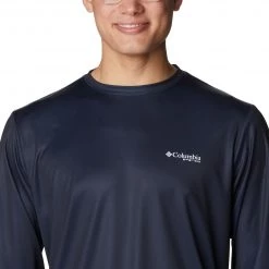 Columbia Men's Terminal Tackle PFG University Long Sleeve Shirt Safari/metal Bass -Columbia Sales Store unnamed file 330