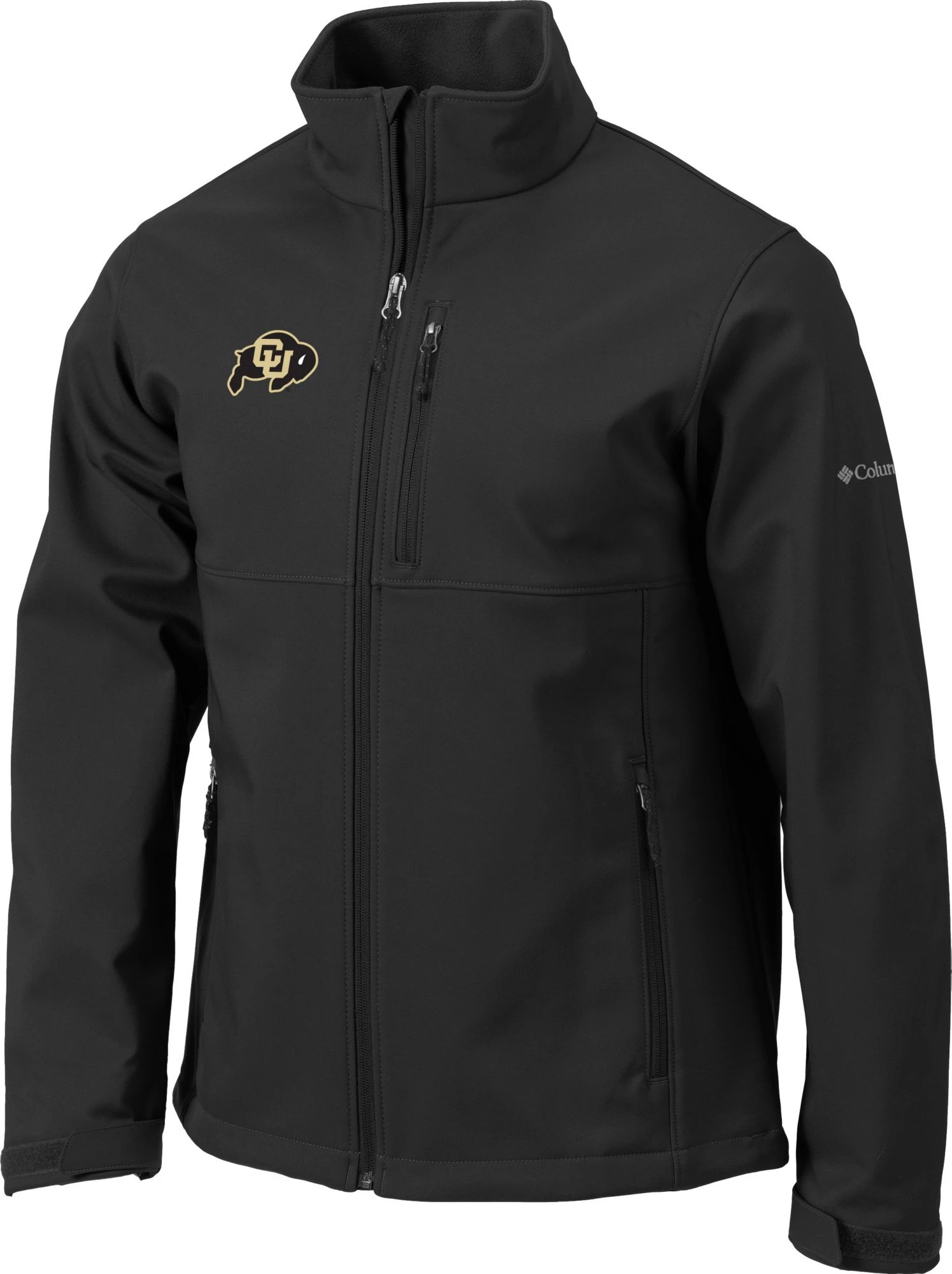 Columbia Men's Colorado Buffaloes Black Ascender Full-Zip Jacket 3 Columbia Men's Colorado Buffaloes Black Ascender Full-Zip Jacket