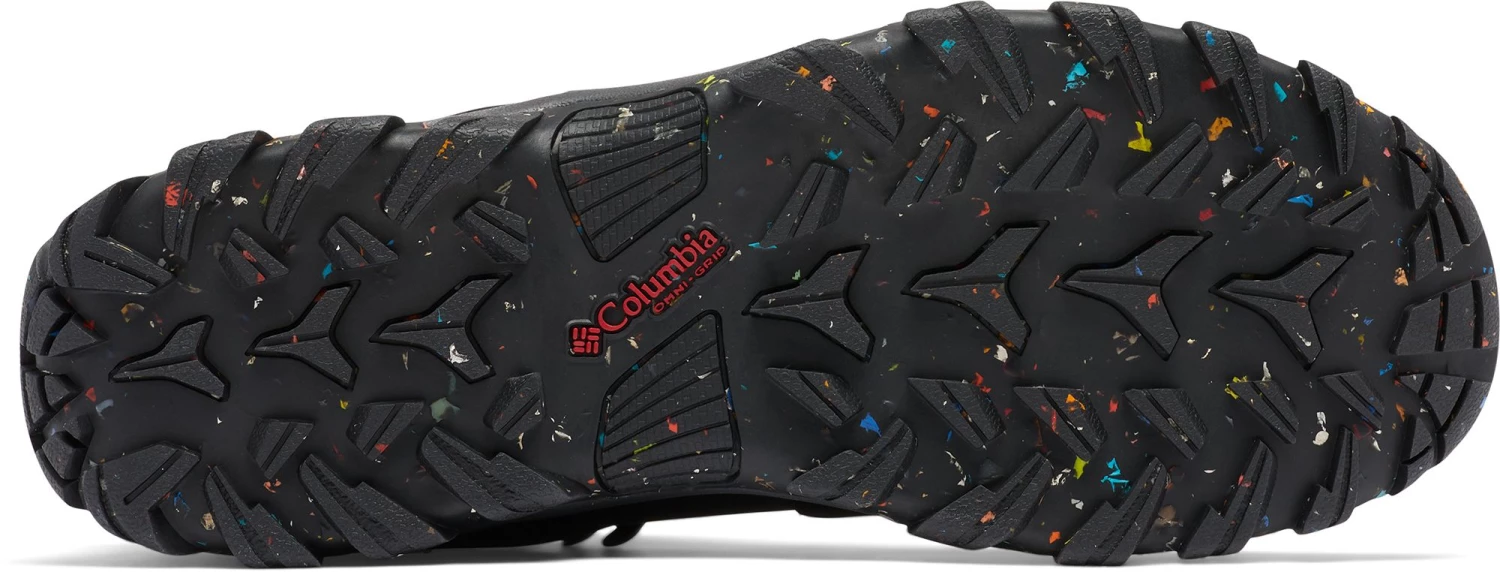 Columbia Men's Newton Ridge Plus II Waterproof Hiking Shoes Black/mountain Red 4 Columbia Men's Newton Ridge Plus II Waterproof Hiking Shoes Black/mountain Red - Image 2