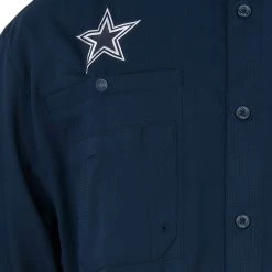Columbia Men's Dallas Cowboys Tamiami Navy Button Up Shirt 10 Columbia Men's Dallas Cowboys Tamiami Navy Button Up Shirt -Columbia Sales Store unnamed file 3322
