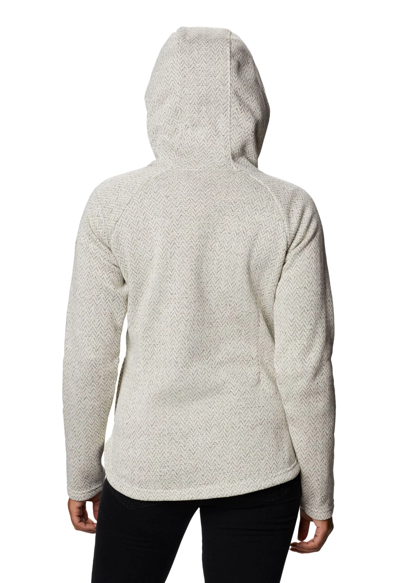 Columbia Women's Georgia Bulldogs Darling Days Half-Snap White Hoodie 4 Columbia Women's Georgia Bulldogs Darling Days Half-Snap White Hoodie - Image 2