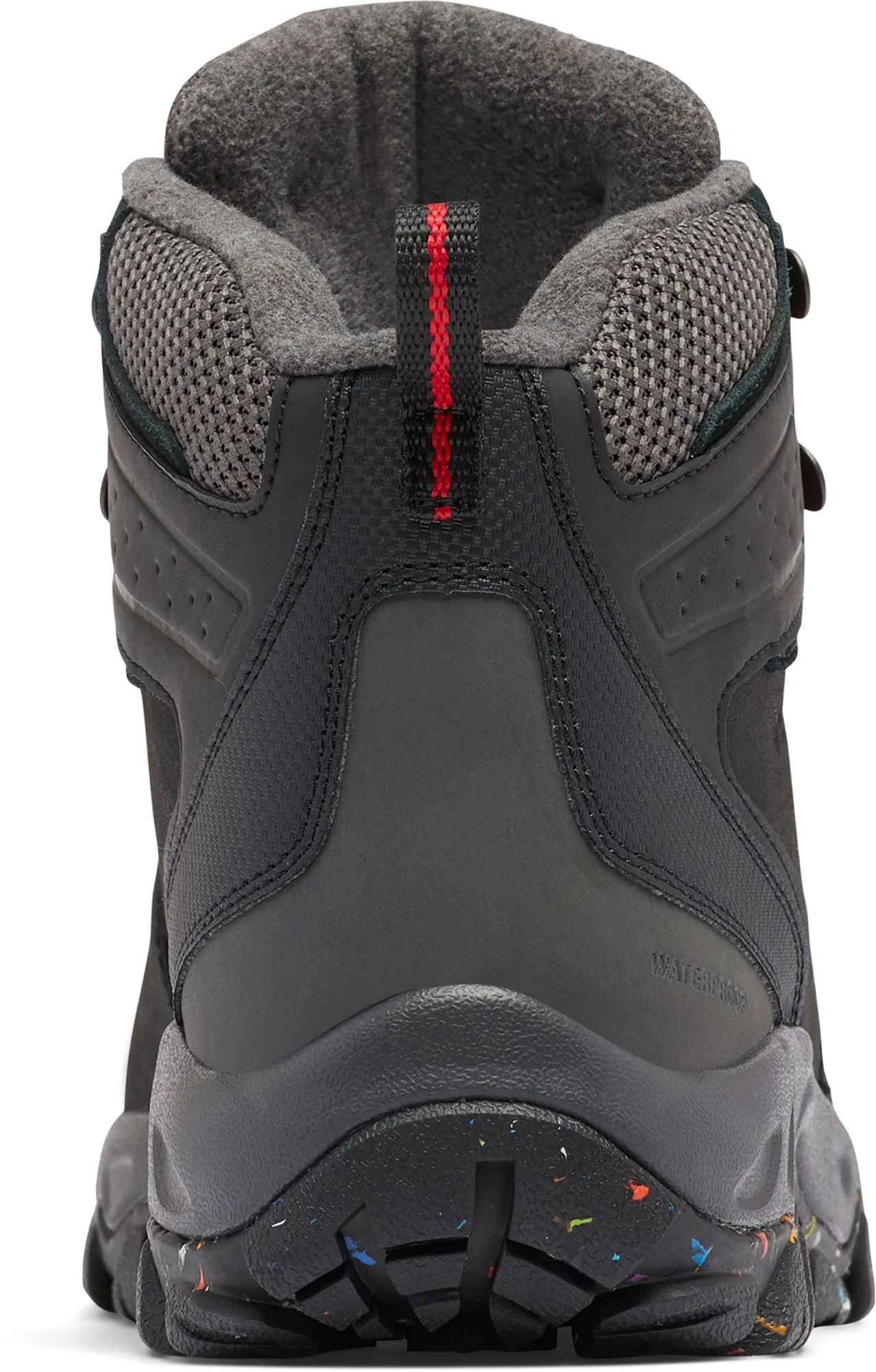 Columbia Men's Newton Ridge Plus II Waterproof Hiking Shoes Black/mountain Red 8 Columbia Men's Newton Ridge Plus II Waterproof Hiking Shoes Black/mountain Red - Image 6