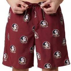 Columbia Men's Florida State Seminoles Cabernet Backcast Performance Shorts -Columbia Sales Store unnamed file 3363