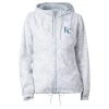 Columbia Women's Kansas City Royals White Flash Forward Hoodie