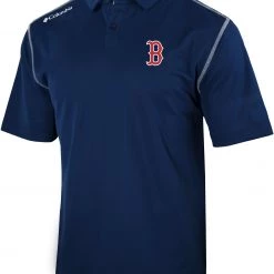 Columbia Men's Boston Red Sox Navy Shotgun Polo