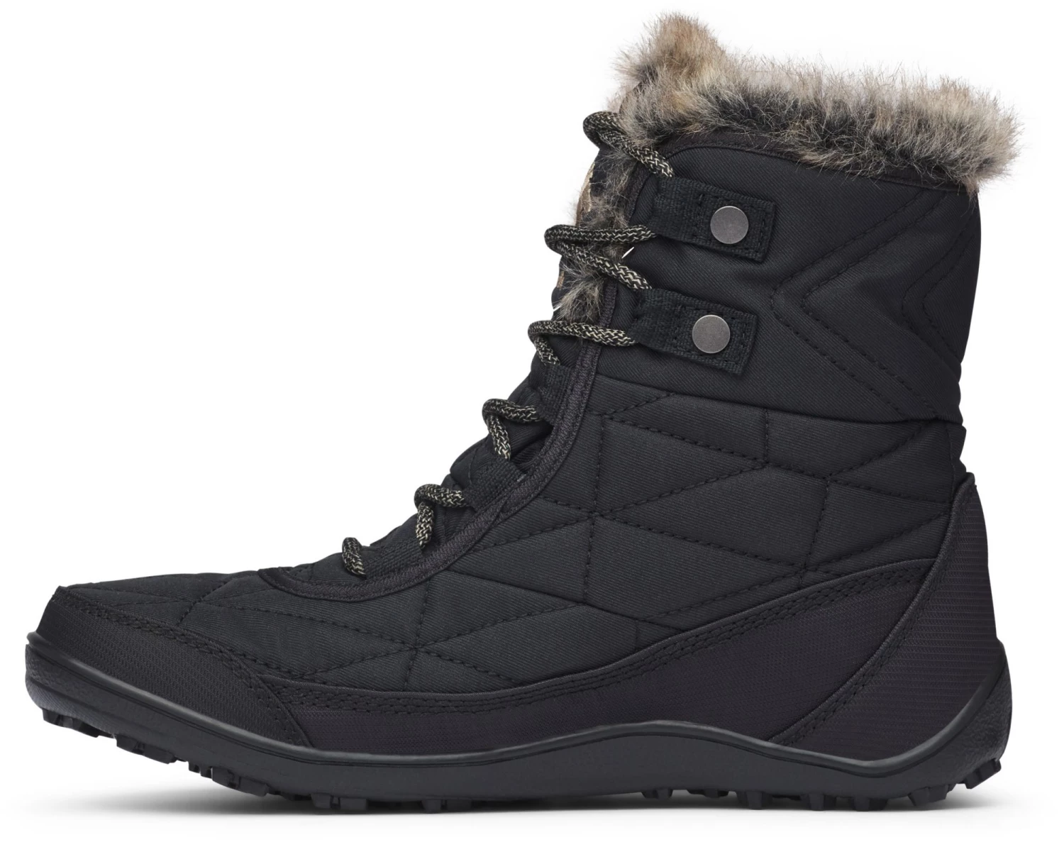 Columbia Women's Minx Shorty III Wateproof 200g Winter Boots Black/khaki 5 Columbia Women's Minx Shorty III Wateproof 200g Winter Boots Black/khaki - Image 3