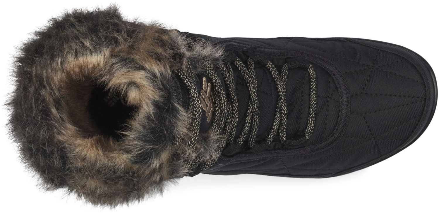 Columbia Women's Minx Shorty III Wateproof 200g Winter Boots Black/khaki 6 Columbia Women's Minx Shorty III Wateproof 200g Winter Boots Black/khaki - Image 4