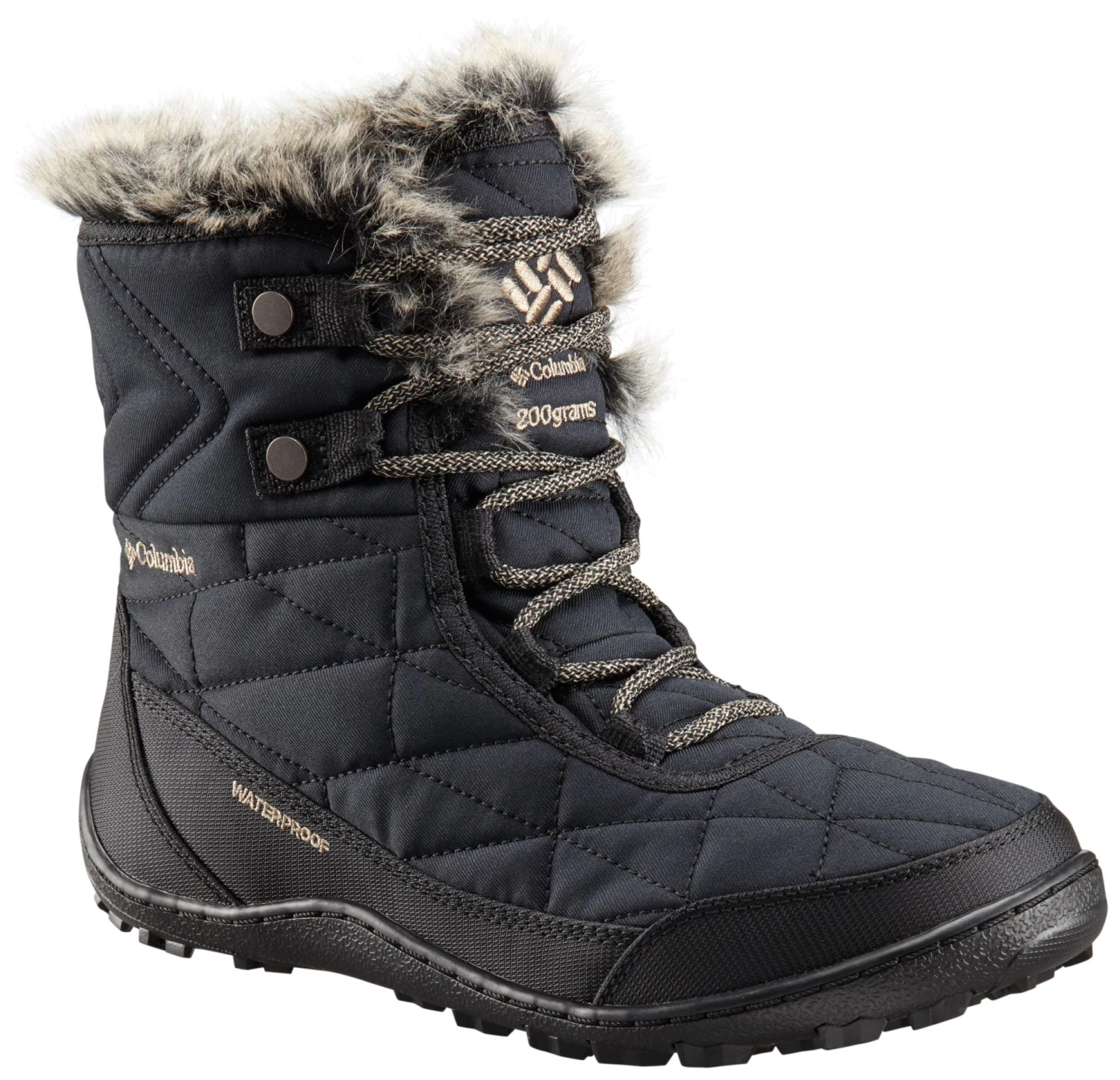 Columbia Women's Minx Shorty III Wateproof 200g Winter Boots Black/khaki 9 Columbia Women's Minx Shorty III Wateproof 200g Winter Boots Black/khaki - Image 7
