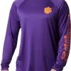 Columbia Men's Clemson Tigers Regalia Terminal Tackle Long Sleeve T-Shirt 2 Columbia Men's Clemson Tigers Regalia Terminal Tackle Long Sleeve T-Shirt -Columbia Sales Store unnamed file 3425