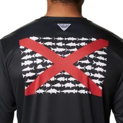 Columbia Men's Terminal Tackle PFG Fish Flag Long Sleeve Shirt Cgrey/ Deep Marine Trout 9 Columbia Men's Terminal Tackle PFG Fish Flag Long Sleeve Shirt Cgrey/ Deep Marine Trout -Columbia Sales Store unnamed file 3436