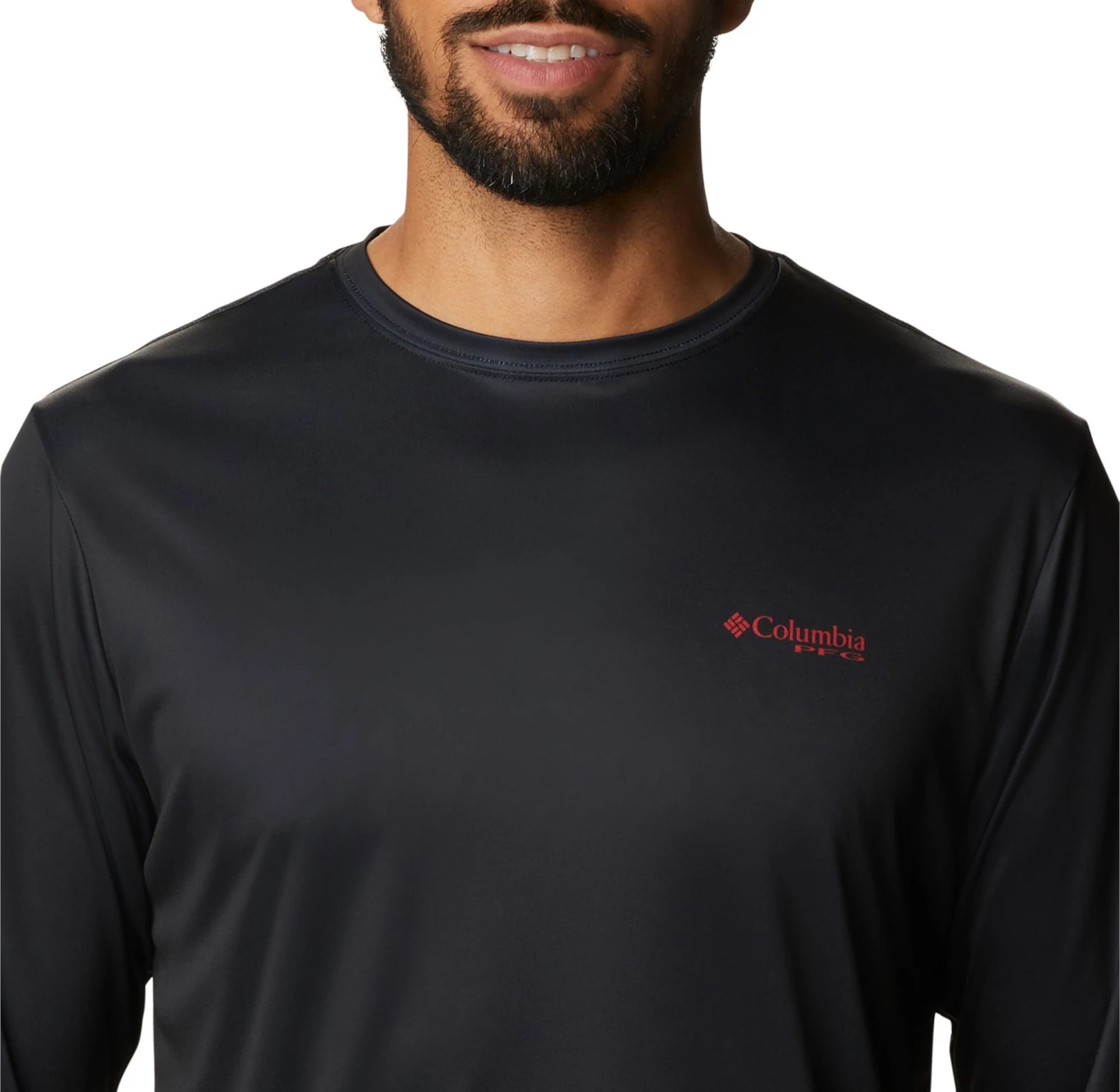 Columbia Men's Terminal Tackle PFG Fish Flag Long Sleeve Shirt Cgrey/ Deep Marine Trout 6 Columbia Men's Terminal Tackle PFG Fish Flag Long Sleeve Shirt Cgrey/ Deep Marine Trout - Image 4