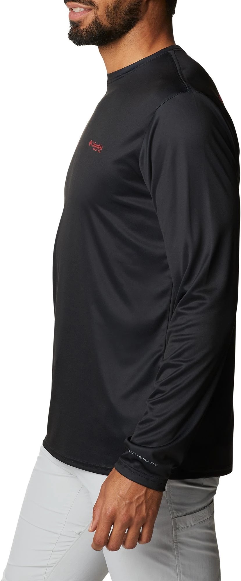 Columbia Men's Terminal Tackle PFG Fish Flag Long Sleeve Shirt Cgrey/ Deep Marine Trout 7 Columbia Men's Terminal Tackle PFG Fish Flag Long Sleeve Shirt Cgrey/ Deep Marine Trout - Image 5