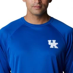 Columbia Men's Kentucky Wildcats Blue Terminal Tackle Long Sleeve T-Shirt -Columbia Sales Store unnamed file 3465