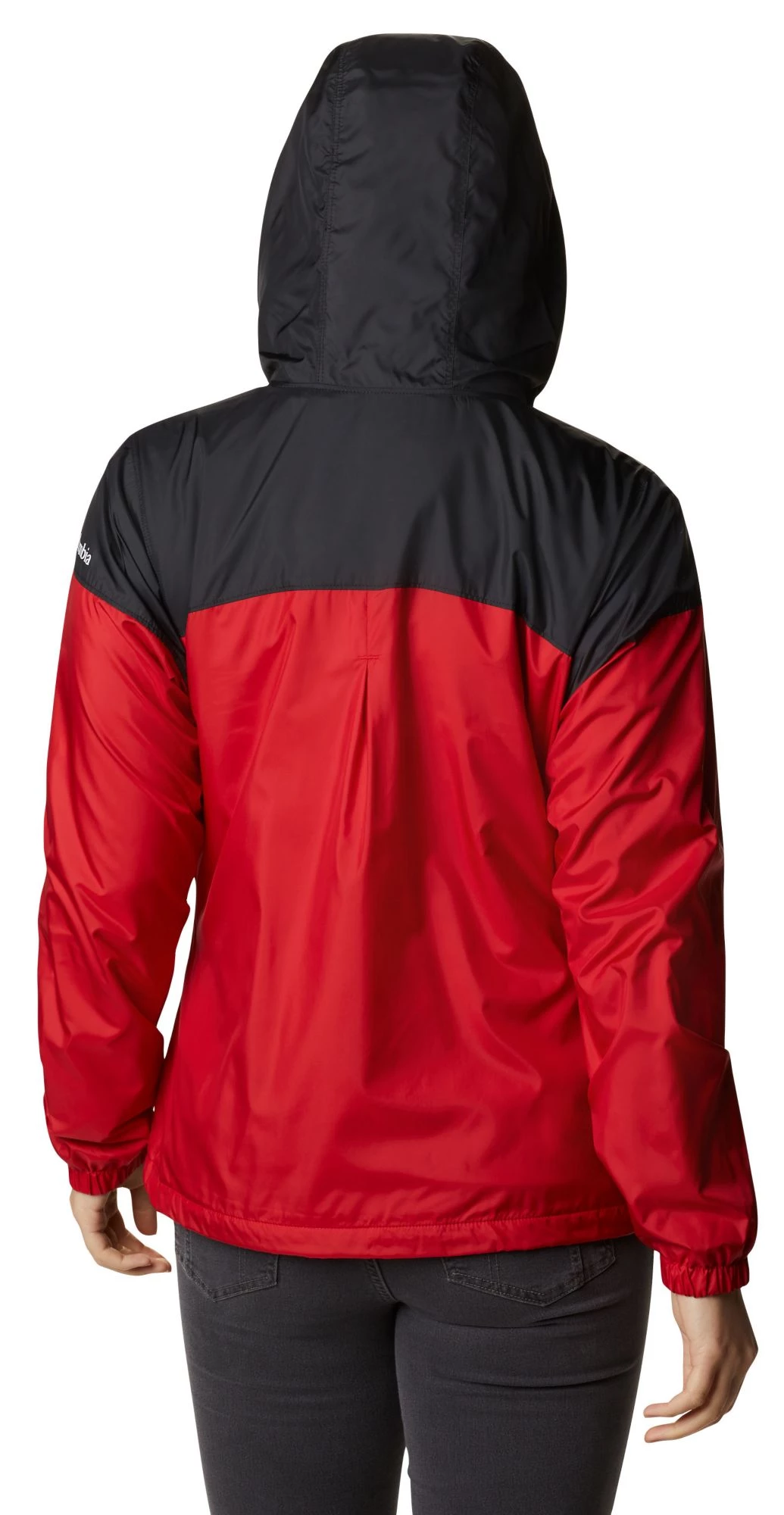 Columbia Women's Wisconsin Badgers Red/Black Flash Forward Lined Jacket 7 Columbia Women's Wisconsin Badgers Red/Black Flash Forward Lined Jacket - Image 5