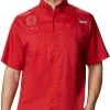 Columbia Men's Ohio State Buckeyes Scarlet Tamiami Performance Shirt -Columbia Sales Store unnamed file 3477