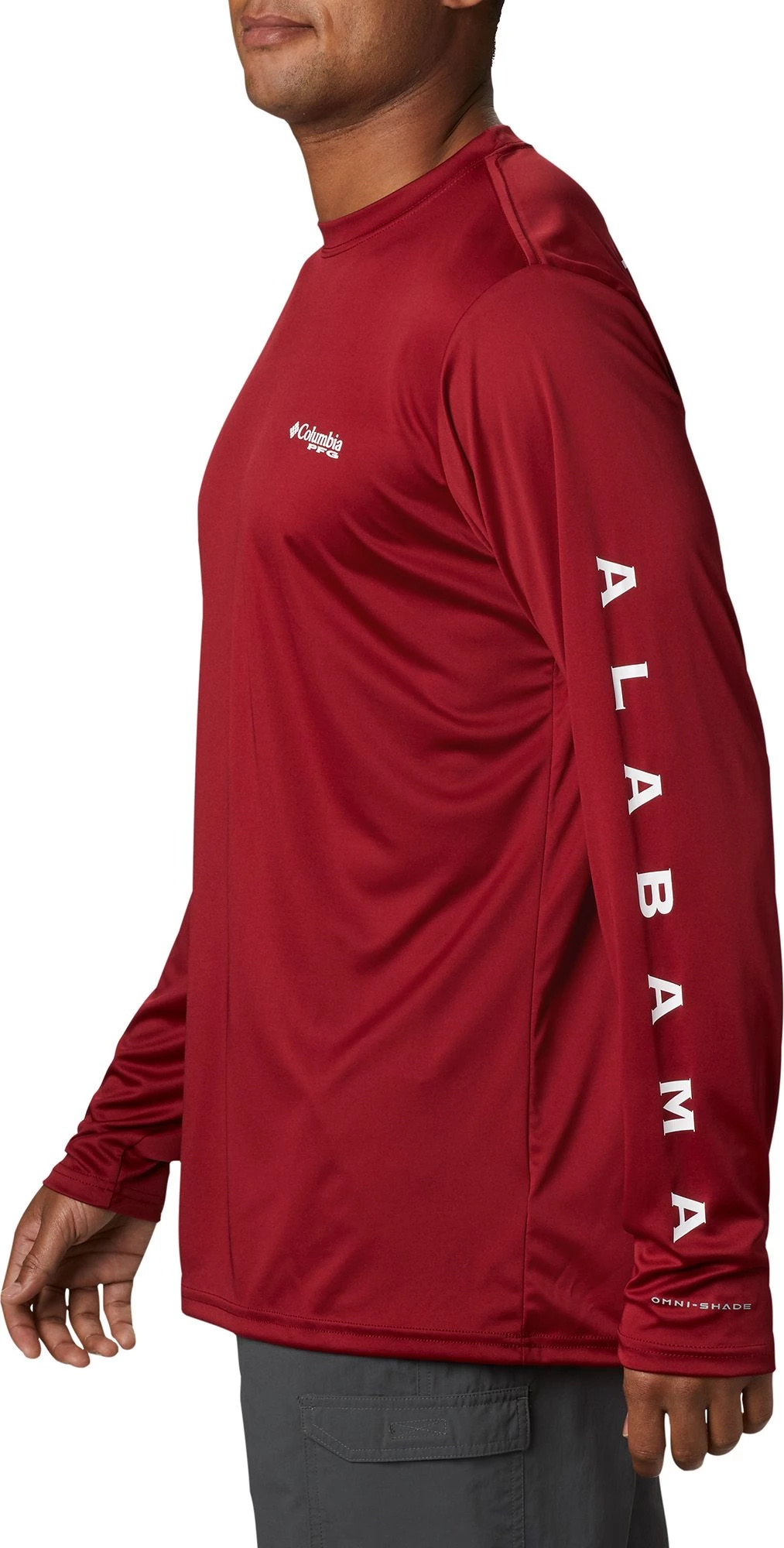 Columbia Men's Terminal Tackle PFG Destination Long Sleeve Shirt Red Spark/usa 5 Columbia Men's Terminal Tackle PFG Destination Long Sleeve Shirt Red Spark/usa - Image 3