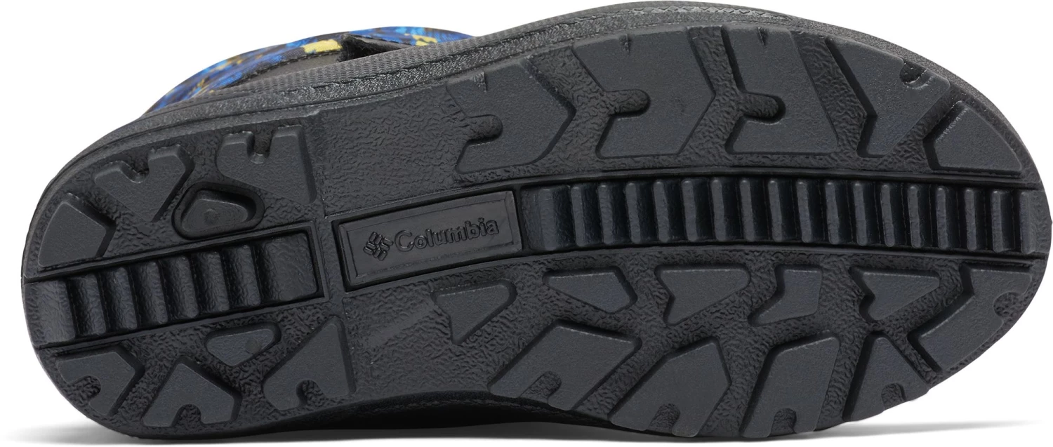 Columbia Kids' Powderbug Forty Print 400g Waterproof Winter Boots For Girls' Black/laser Lemon 4 Columbia Kids' Powderbug Forty Print 400g Waterproof Winter Boots For Girls' Black/laser Lemon - Image 2