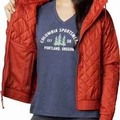 Columbia Women's Sweet View Insulated Bomber Jacket Dark Sienna -Columbia Sales Store unnamed file 35