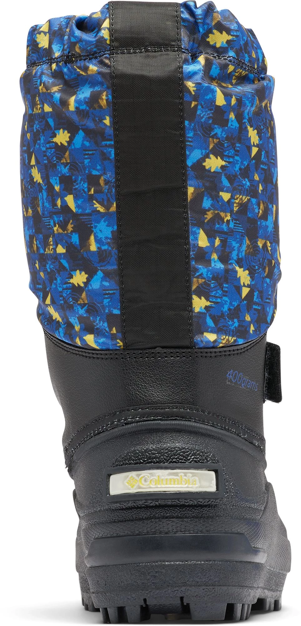 Columbia Kids' Powderbug Forty Print 400g Waterproof Winter Boots For Girls' Black/laser Lemon 8 Columbia Kids' Powderbug Forty Print 400g Waterproof Winter Boots For Girls' Black/laser Lemon - Image 6
