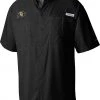Columbia Men's Colorado Buffaloes Black Tamiami Button Down Shirt 2 Columbia Men's Colorado Buffaloes Black Tamiami Button Down Shirt -Columbia Sales Store unnamed file 3510