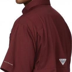 Columbia Men's Texas A&M Aggies Grey Tamiami Performance Shirt -Columbia Sales Store unnamed file 3517