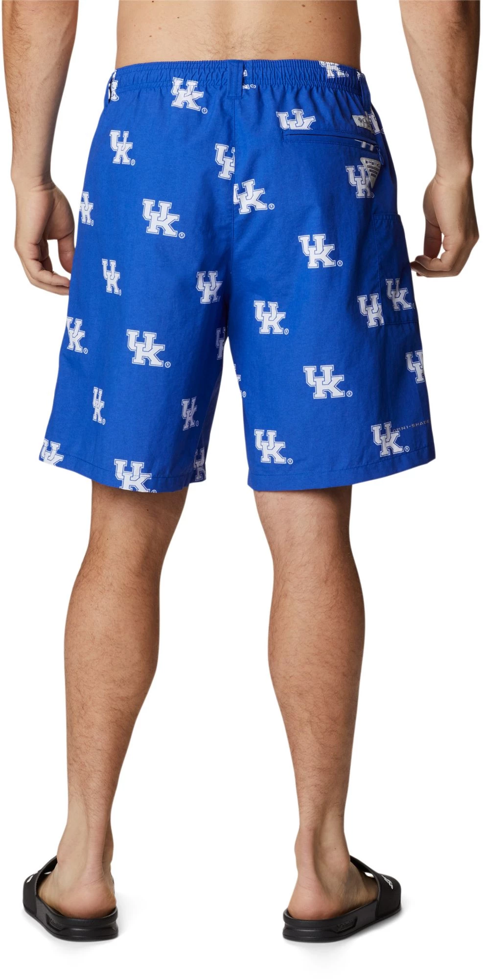 Columbia Men's Kentucky Wildcats Royal Blue Backcast Performance Shorts 6 Columbia Men's Kentucky Wildcats Royal Blue Backcast Performance Shorts - Image 4
