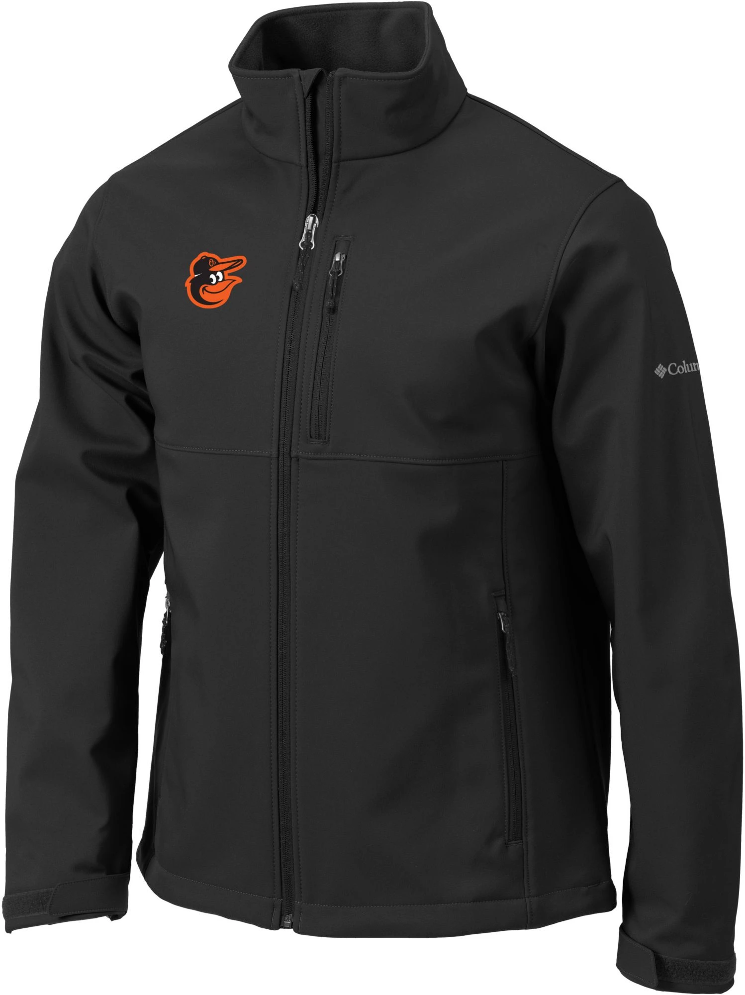 Columbia Men's Baltimore Orioles Black Ascender Full-Zip Jacket 3 Columbia Men's Baltimore Orioles Black Ascender Full-Zip Jacket