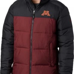 Columbia Men's Minnesota Golden Gophers Maroon/Black Pike Lake Jacket