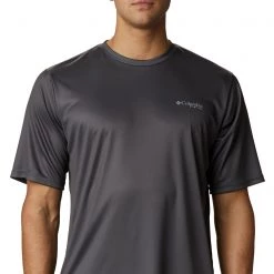 Columbia Men's Terminal Tackle PFG Photo Reel Graphic T-Shirt City Grey Inshore -Columbia Sales Store unnamed file 3576