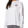 Columbia Women's Florida State Seminoles White Tidal Long Sleeve T-Shirt 1 Columbia Women's Florida State Seminoles White Tidal Long Sleeve T-Shirt -Columbia Sales Store unnamed file 3611