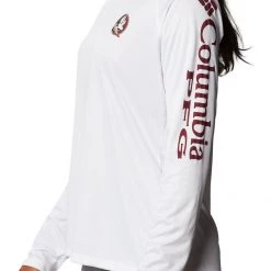 Columbia Women's Florida State Seminoles White Tidal Long Sleeve T-Shirt 8 Columbia Women's Florida State Seminoles White Tidal Long Sleeve T-Shirt -Columbia Sales Store unnamed file 3612