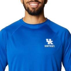 Columbia Men's Kentucky Wildcats Blue Terminal Tackle Long Sleeve T-Shirt -Columbia Sales Store unnamed file 3623