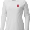 Columbia Women's NC State Wolfpack White Tidal Long Sleeve T-Shirt 1 Columbia Women's NC State Wolfpack White Tidal Long Sleeve T-Shirt -Columbia Sales Store unnamed file 3629