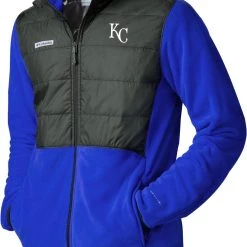 Columbia Men's Kansas City Royals Blue Full-Zip Fleece Jacket