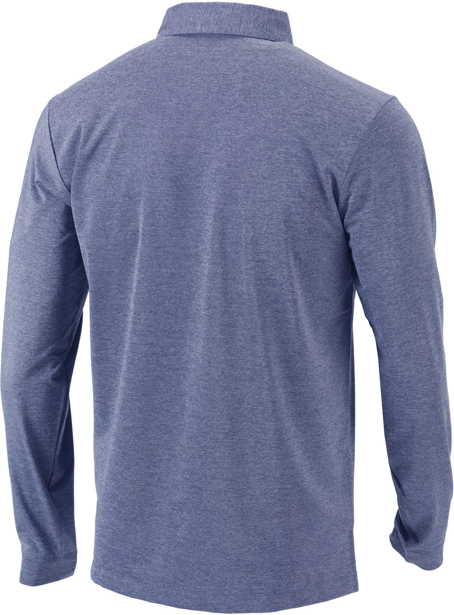 Columbia Men's Milwaukee Brewers Navy Pin High Long Sleeve Polo 4 Columbia Men's Milwaukee Brewers Navy Pin High Long Sleeve Polo - Image 2