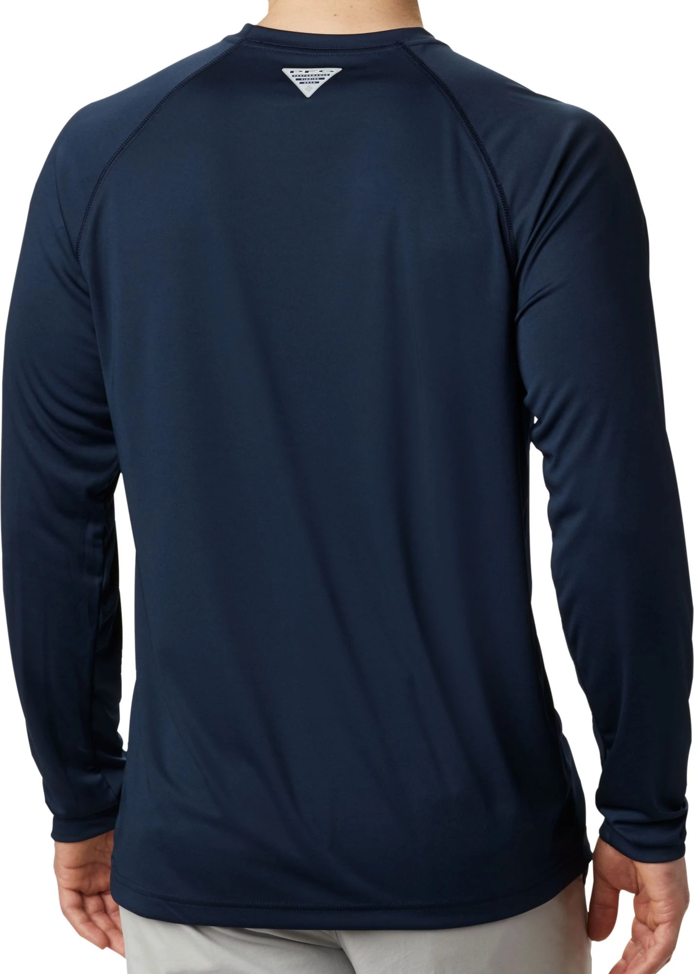 Columbia Men's Auburn Tigers Blue Terminal Tackle Long Sleeve T-Shirt 4 Columbia Men's Auburn Tigers Blue Terminal Tackle Long Sleeve T-Shirt - Image 2
