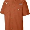 Columbia Men's Texas Longhorns Burnt Orange Tamiami Button Down Shirt 2 Columbia Men's Texas Longhorns Burnt Orange Tamiami Button Down Shirt -Columbia Sales Store unnamed file 3708