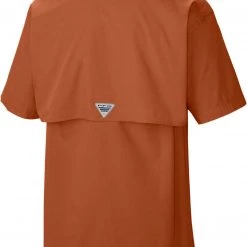 Columbia Men's Texas Longhorns Burnt Orange Tamiami Button Down Shirt -Columbia Sales Store unnamed file 3709