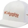 Columbia Men's Texas Longhorns PFG Mesh Adjustable White Trucker Hat -Columbia Sales Store unnamed file 3710