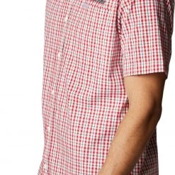 Columbia Men's Georgia Bulldogs Red Rapid Rivers Button Down Shirt -Columbia Sales Store unnamed file 3735